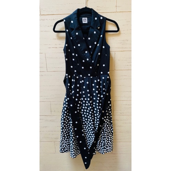 Anne Klein Notch Collar Wrap w/Full Skirt - Picture 2 of 3